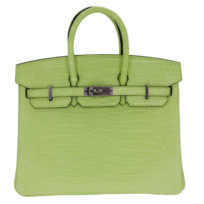 Hermes birkin 25 Inspired Coventry 3 1:1 Hermès Replica – Birkin 25 Jaune Bourgeon Matte Porosus Crocodile Palladium HW - Premium Alternative