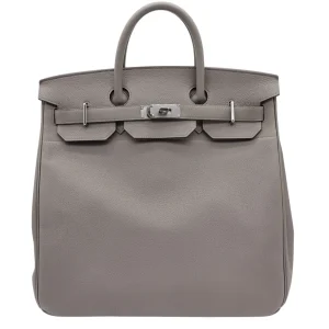 Artisan-Grade Hermès Dupes – HAC 40 Gris Meyer Togo Palladium HW