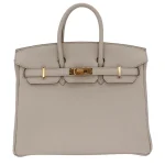 Best Replica Hermes - Birkin 25 Beton Togo Gold HW