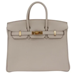 Best Replica Hermes - Birkin 25 Beton Togo Gold HW