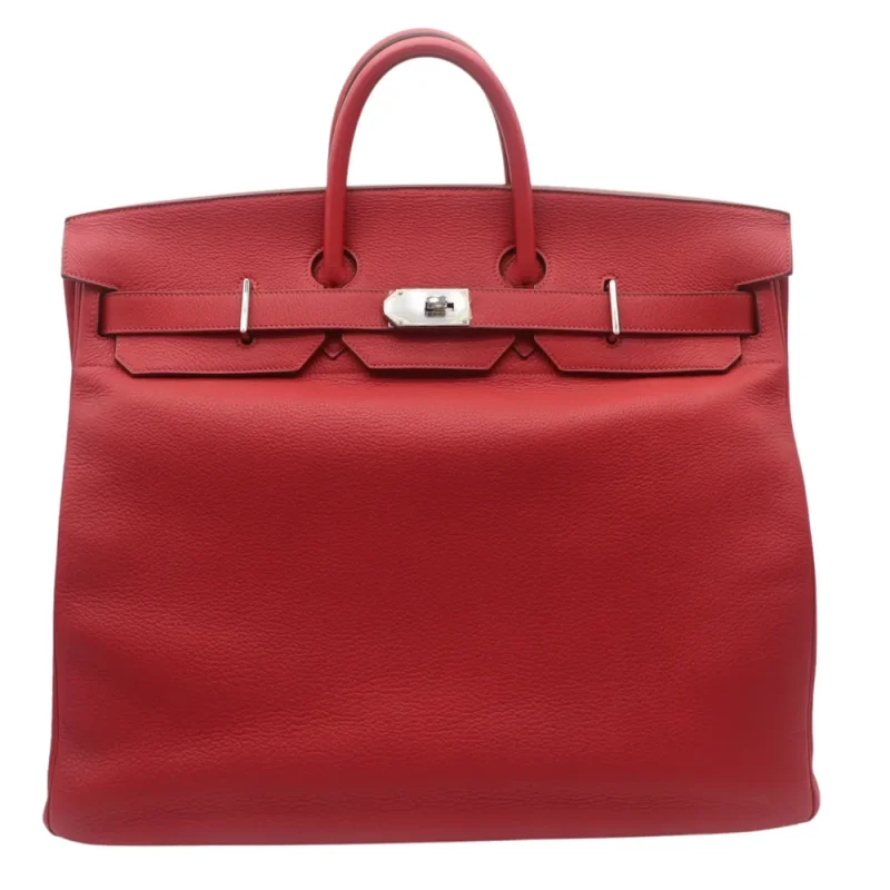 Best Replica Hermes – HAC 50 Rouge Vif Togo Palladium HW