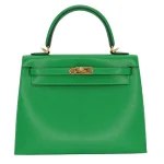 Best Replica Hermes - Kelly 25 Sellier Bambou Chèvre Gold HW