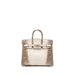 Hermès Birkin 25 Blanc Himalaya Replica - Silver HW