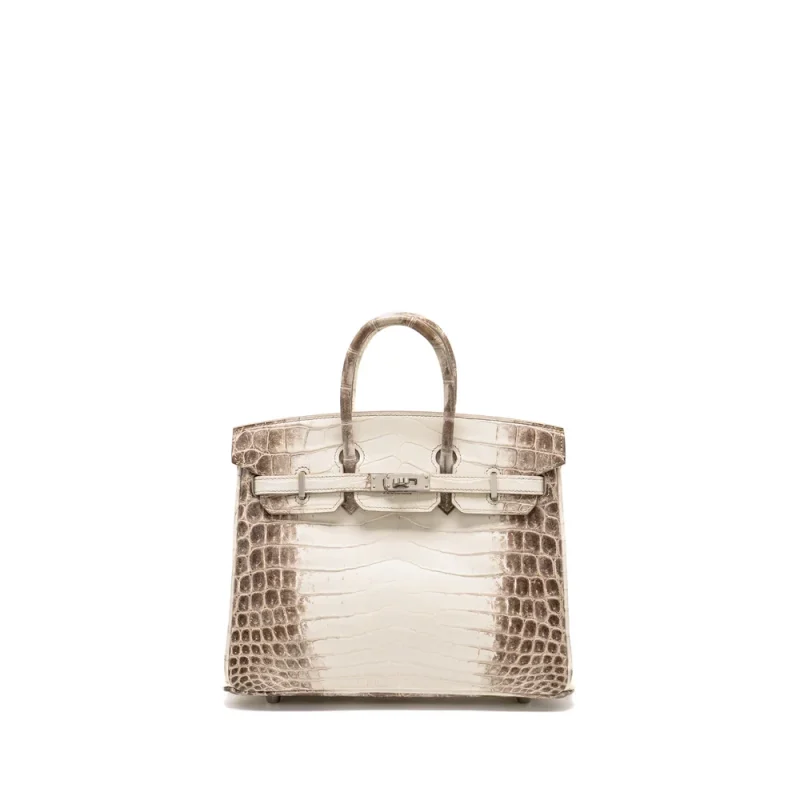 Hermès Birkin 25 Blanc Himalaya Replica - Silver HW