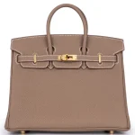 Hermès Birkin 25 Togo Etoupe Gold HW - 1:1 Replica