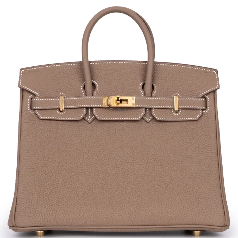 Hermès Birkin 25 Togo Etoupe Gold HW - 1:1 Replica