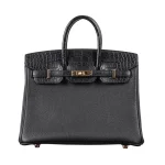 Hermès Birkin 25 Touch Togo/Alligator Replica | Rose Gold HW
