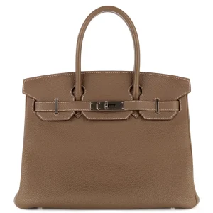 Hermès Birkin 30 Togo Etoupe Palladium HW - 1:1 Replica
