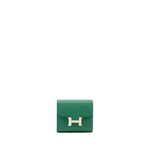 Hermès Clic 16 Wallet Kraft Chevre Mysore Gold HW | Replica