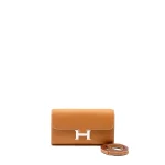 Hermès Constance To Go Gold Epsom Silver HW - 1:1 Replica