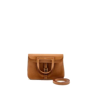 Hermès Halzan 25 Gold Clemence Gold HW - Artisan-Grade Dupes