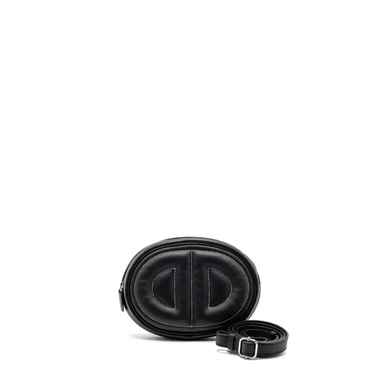 Hermès In-the-loop Black Swift Silver HW - High-End Inspired