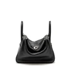 Hermès Lindy 30 Black Swift/Alligator Touch Replica Bag