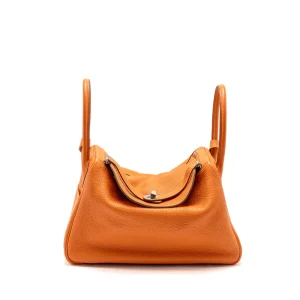 Hermès Lindy 34 Orange Clemence Replica | Premium Quality