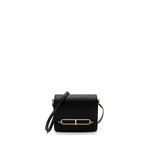 Hermès Mini Roulis Black Swift Gold HW - 1:1 Replica