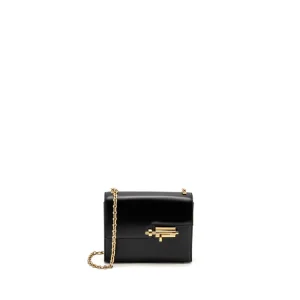 Hermès Mini Verrou Black Box Silver HW - Best Replica