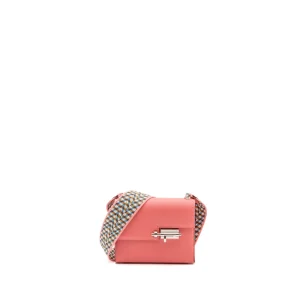 Hermès Mini Verrou Rose Ete Chèvre Mysore Replica Handbag