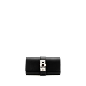 Hermès POCHETTE MEDOR 23 Black Swift Silver HW Replica