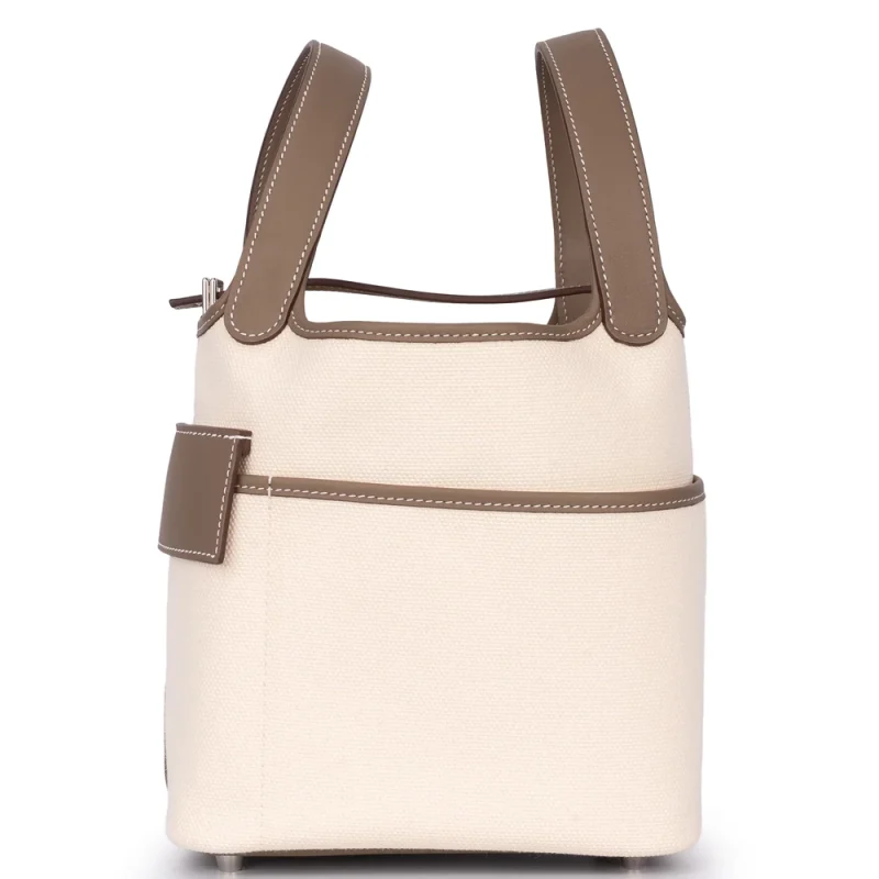 Hermès Picotin 18 Replica | Mirror Quality Swift Etoupe