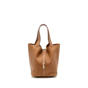 Hermès Picotin 22 Lock Gold Clemence Silver HW Replicas
