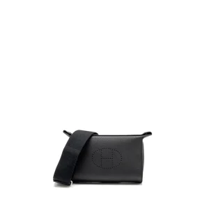 Hermès Videpoches Black Togo Silver HW - Mirror Replicas