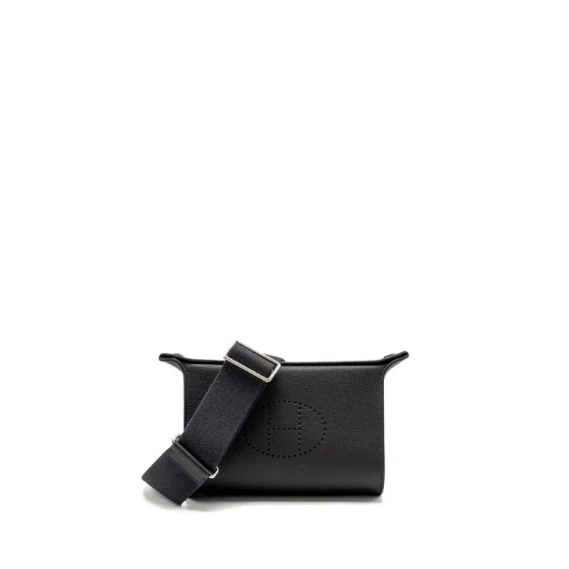 Hermès Videpoches Caban Togo Silver HW - Inspired Luxury