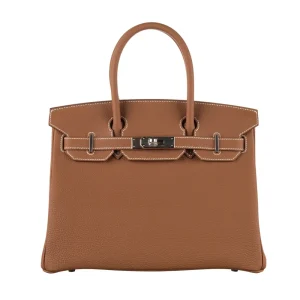 Mirror Quality Hermès Replicas - Birkin 30 Gold Togo