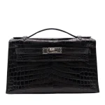 Mirror Quality Hermès Replicas - Kelly Pochette Black