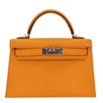 Mirror Quality Hermès Replicas - Mini Kelly II Sellier Moutarde