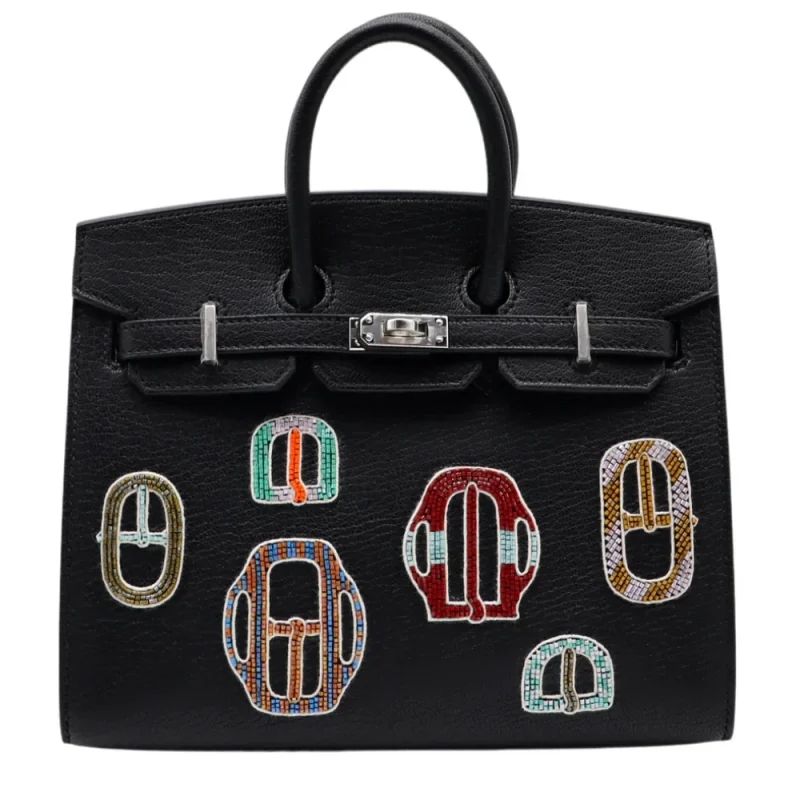 Premium Hermès Replica - Birkin 20 Sellier Chèvre Palladium