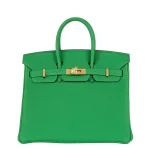 Premium Hermès Replica - Birkin 25 Bambou Togo Gold HW